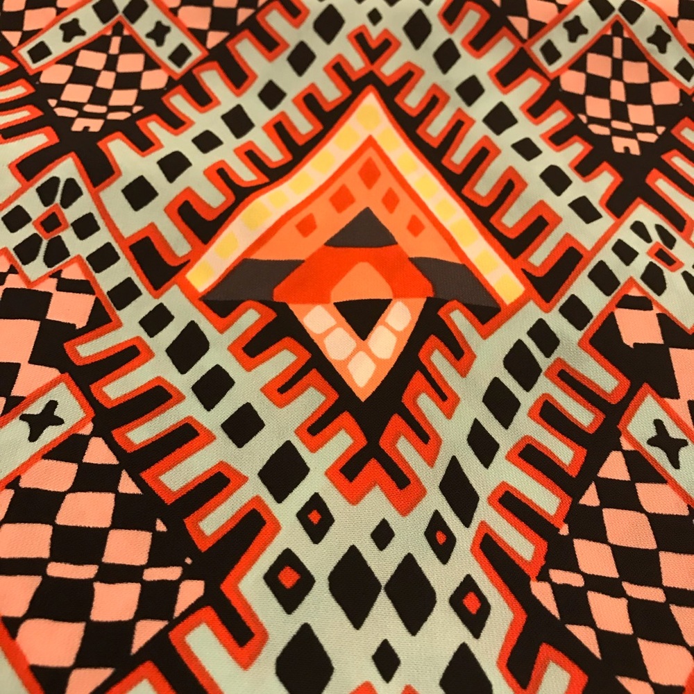 Geo Pattern Blouse - image 3